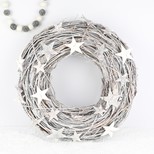 Sparkly Natural Twig Star Wreath