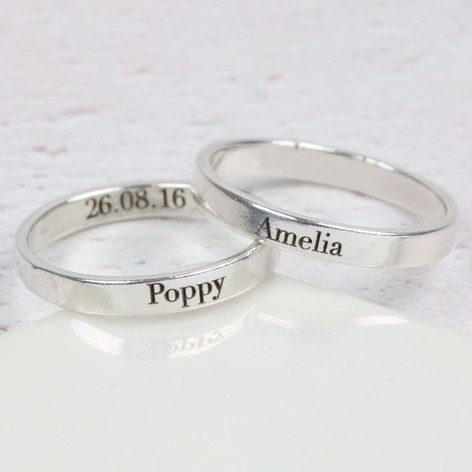 Engraved Rings For Grandma Engraved Rings For Grandma