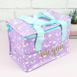 Personalised Magical Unicorn and Rainbow Lunch Bag