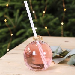 Festive Bauble Drinking Glass Festive Bauble Drinking Glass
