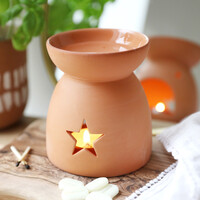 Star Terracotta Oil Burner